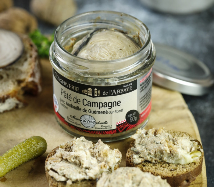 Pâté de campagne avec Andouille de Guémené