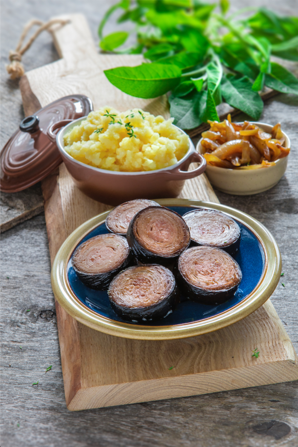 L'Andouille chaude et sa purée de pomme de terre